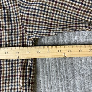 Vintage 2000s Pendleton Wool Shirt – S – Sir Pendleton Check Button Up – Pure Virgin Wool Oregon Plaid bild 6
