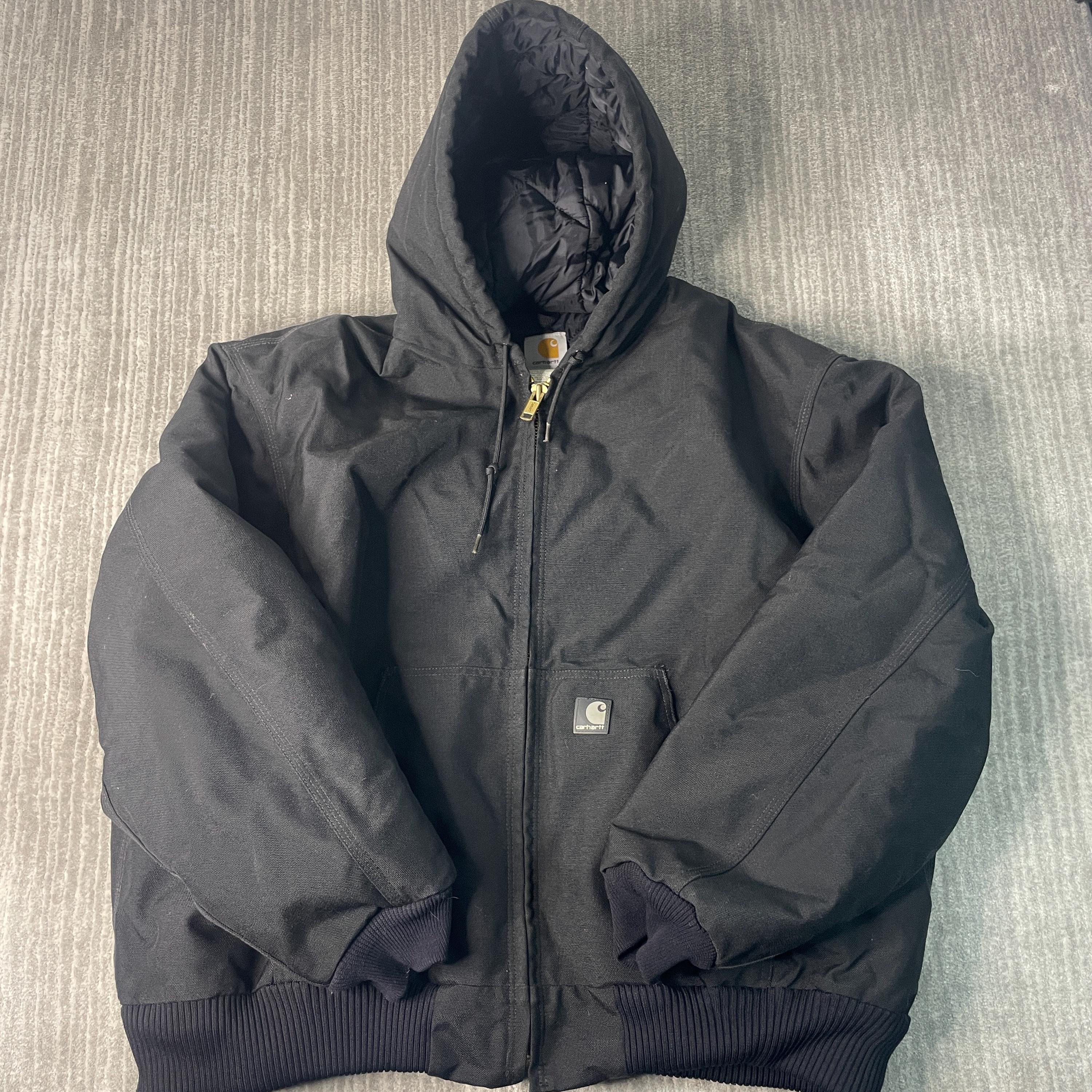 Carhartt Active Jacket Black - Etsy