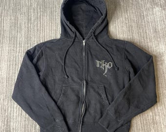 Vintage 2000s Marc Ecko Skull Zip Hoodie – XL – Y2K Gothic