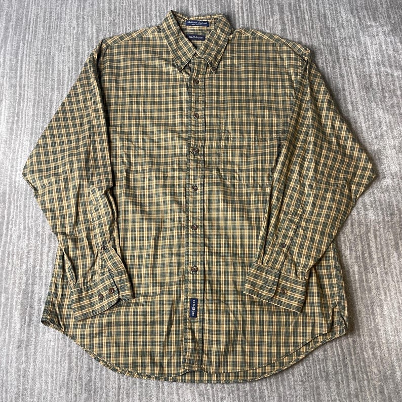Vintage 2000s Filson Flannel Shirt – M – Brown Tan Plaid Workwear Button Up – Rugged Outdoor Heritage Shirt bild 1