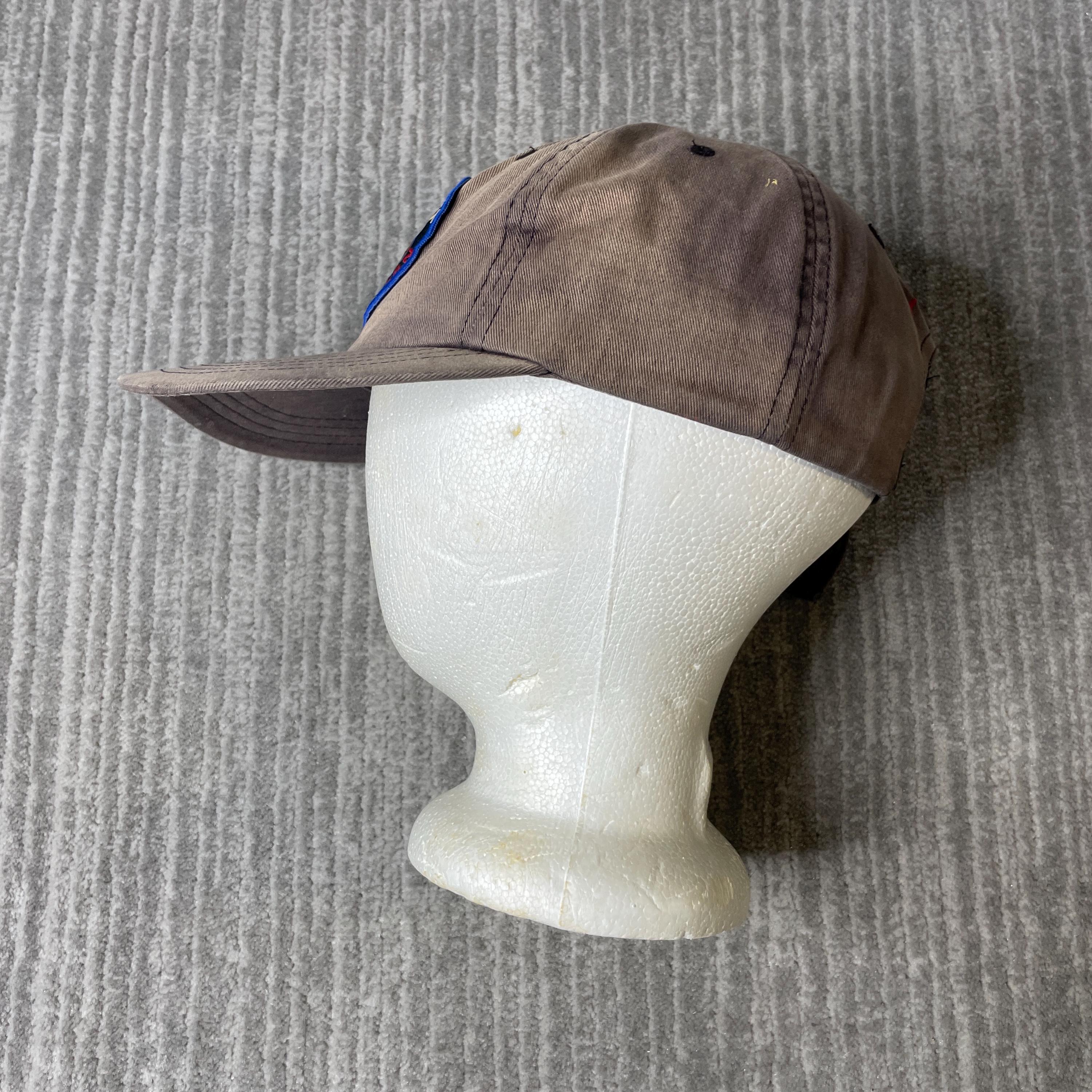 Vintage 1990s Polo Sport Ralph Lauren Hat – OSFA – Tan Patch