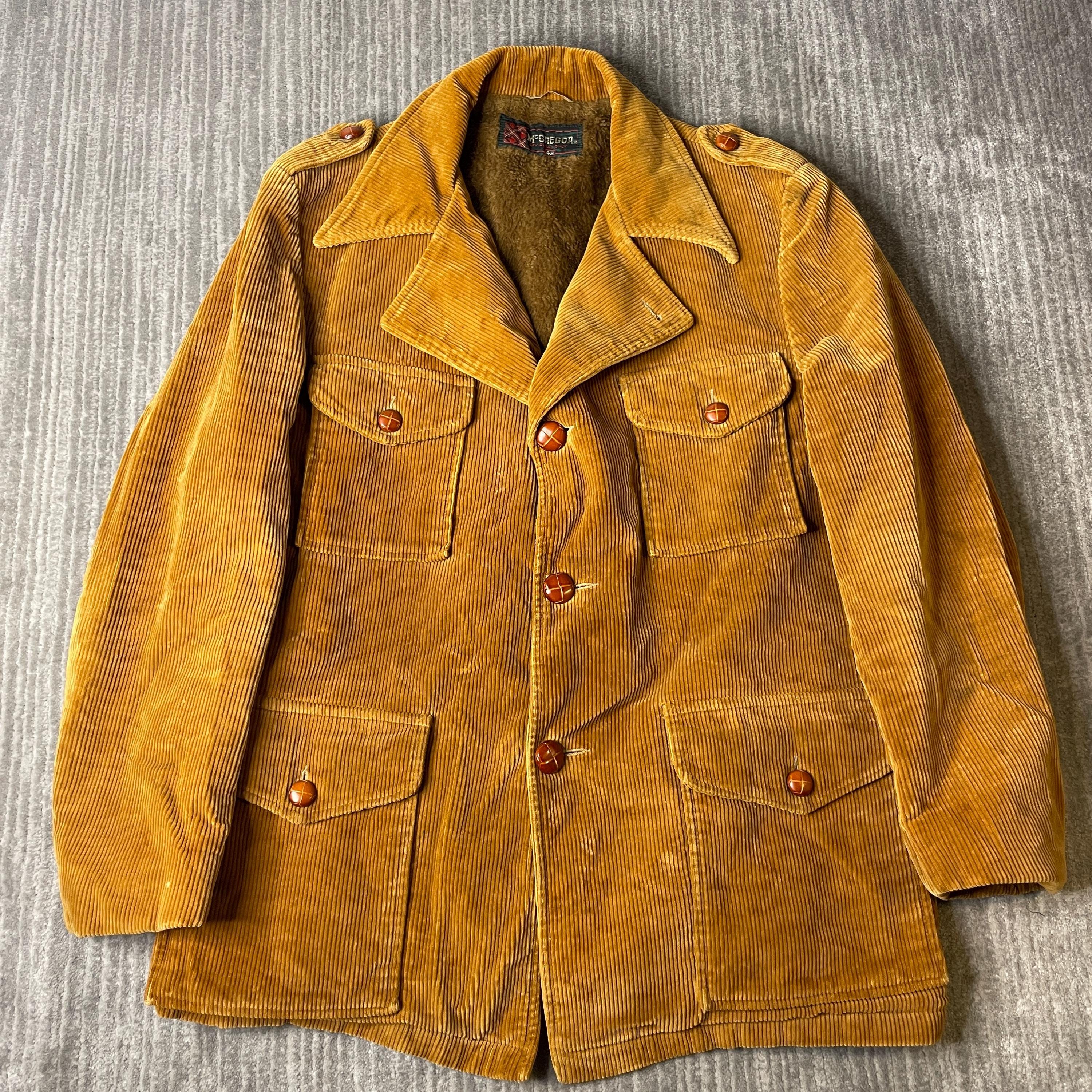 70s Corduroy Coat - Etsy