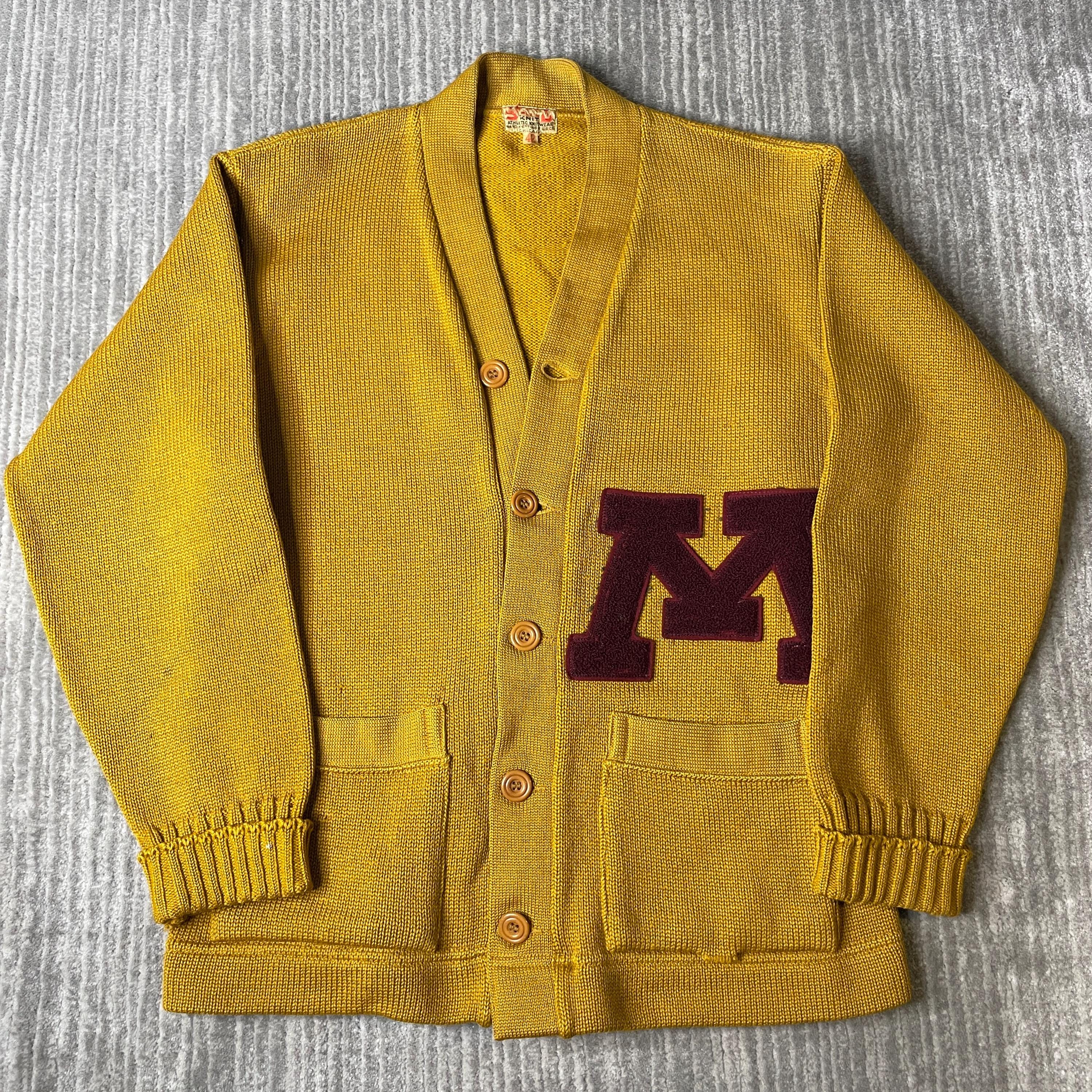 Vintage Varsity Letter Sweater - Etsy