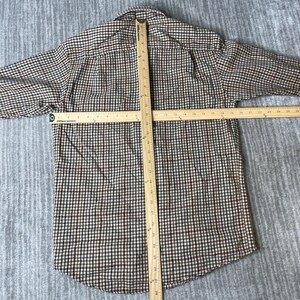 Vintage 2000s Pendleton Wool Shirt – S – Sir Pendleton Check Button Up – Pure Virgin Wool Oregon Plaid bild 5