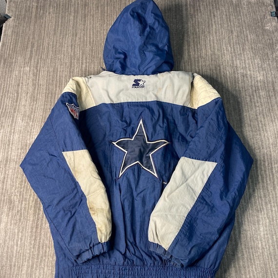 Vintage 1990s Starter Dallas Cowboys Pullover Jacket – XL – NFL