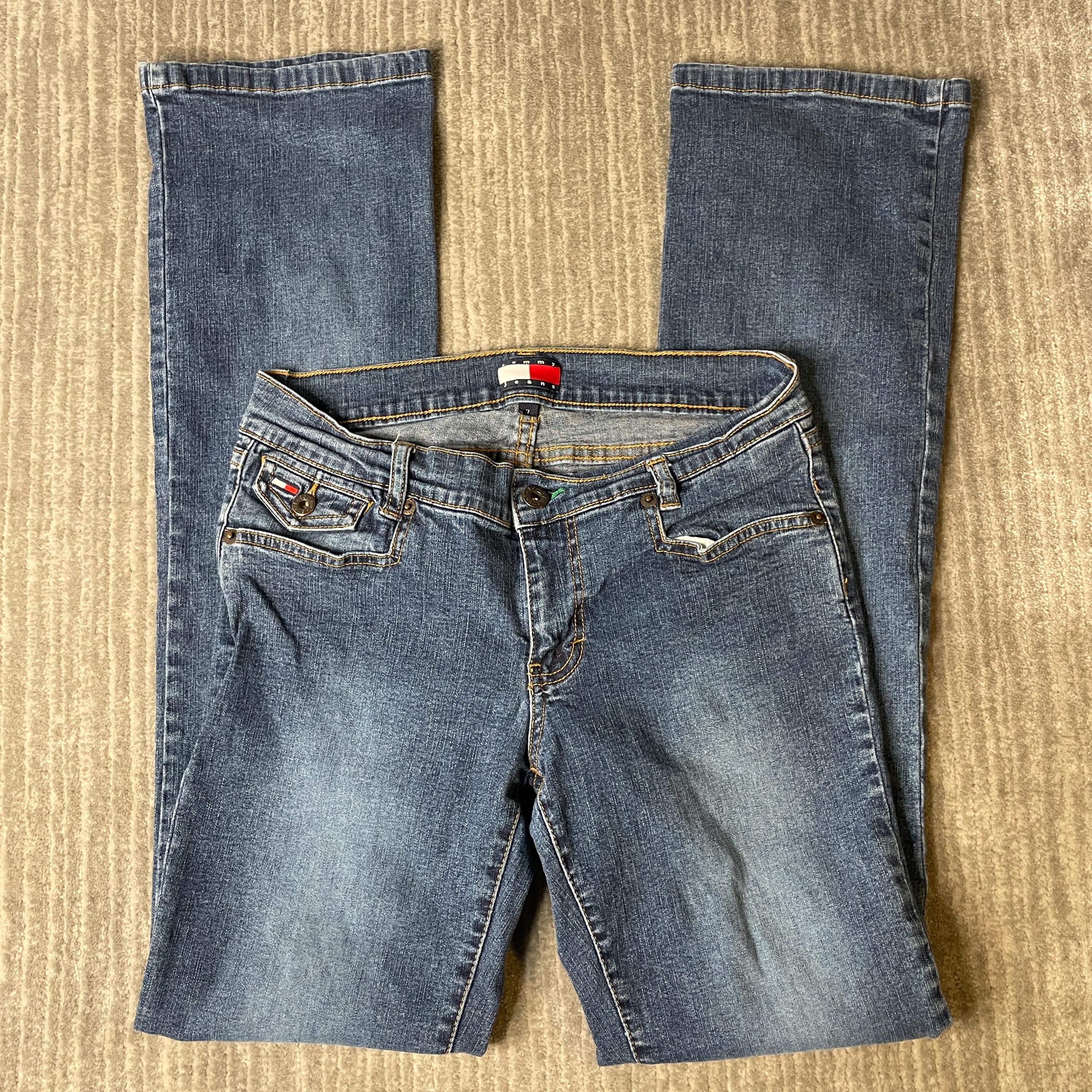 Y2k Flare Jeans - Etsy