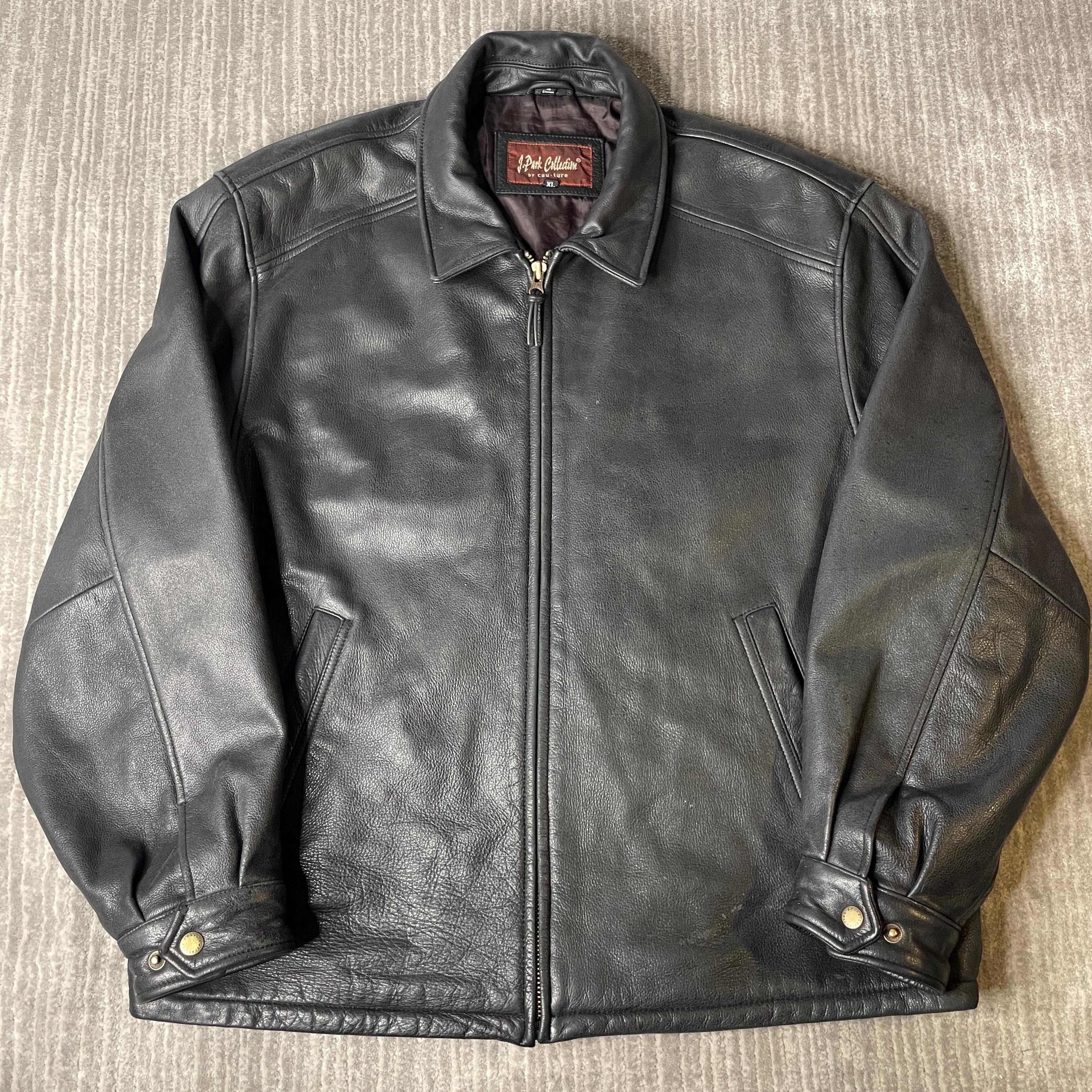 2000s Leather Jacket - Etsy