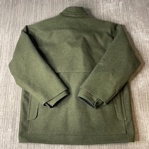 Vintage 1970s Filson Garment Wool mackinaw Cruiser Jacket – 2XL – Olive Green Virgin Wool Field Coat – C.C. Filson Workwear bild 4