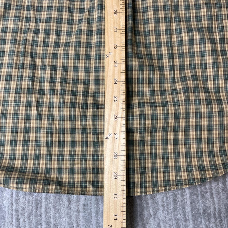 Vintage 2000s Filson Flannel Shirt – M – Brown Tan Plaid Workwear Button Up – Rugged Outdoor Heritage Shirt bild 7