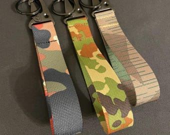 Tactical Camo Keychain