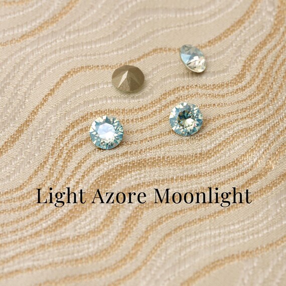 Swarovski 1088 Light Azore 361 XIRIUS Chaton Pointed Back Round