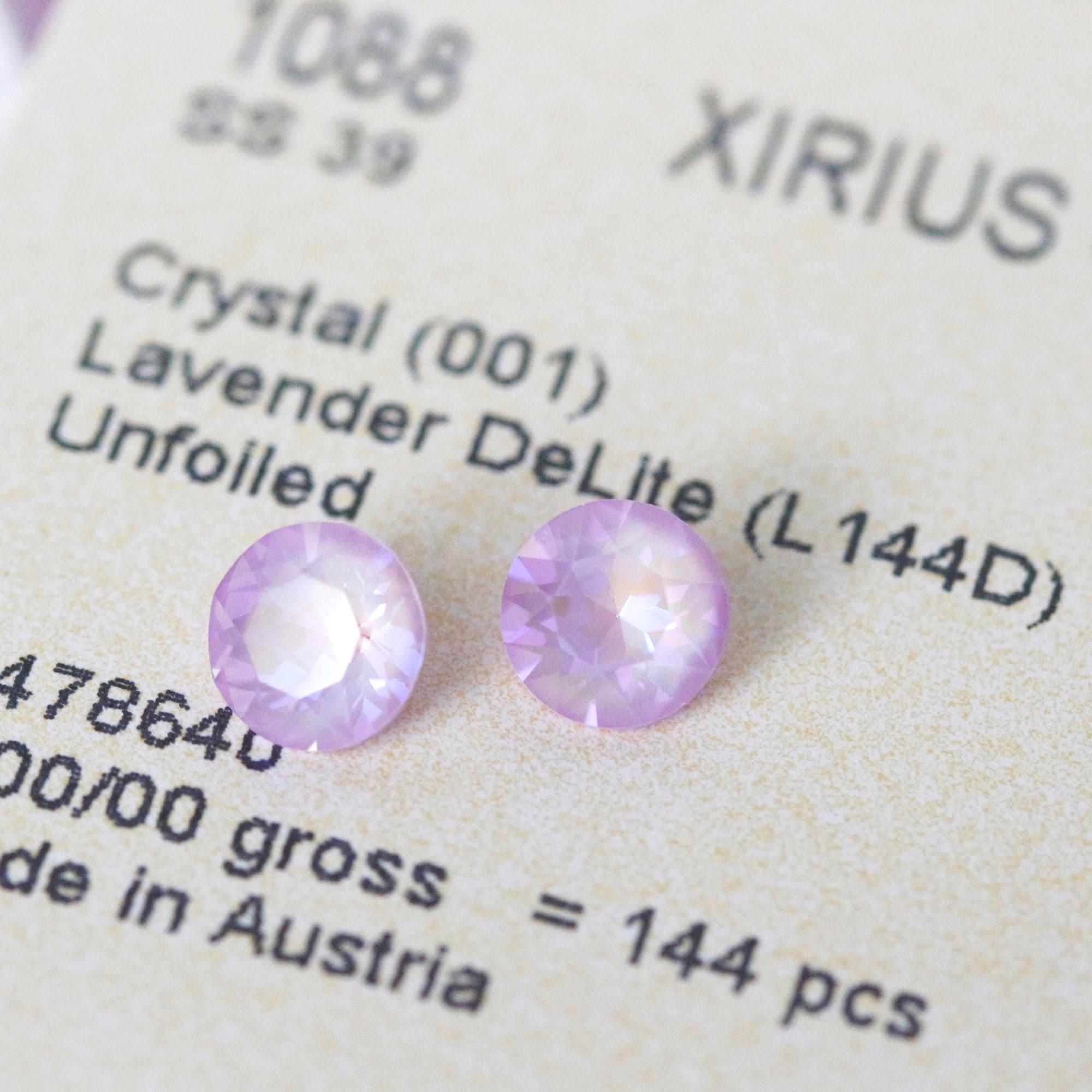 Swarovski 1088 Crystal Lavender Delite 001L144D XIRIUS Chaton