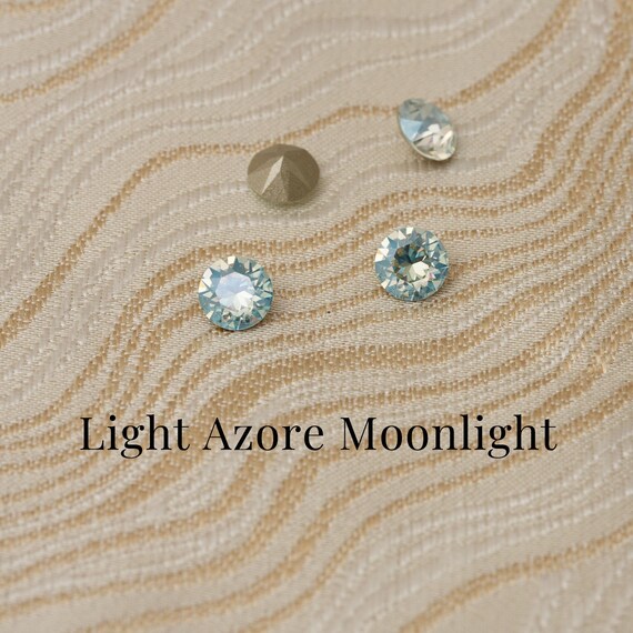 Swarovski 1088 Light Azore 361 XIRIUS Chaton Pointed Back Round