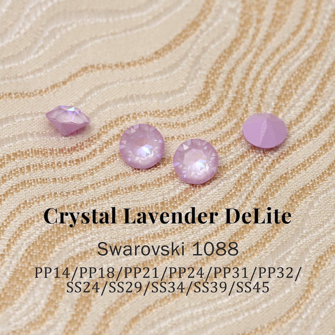 Swarovski 1088 Crystal Lavender Delite 001L144D XIRIUS Chaton