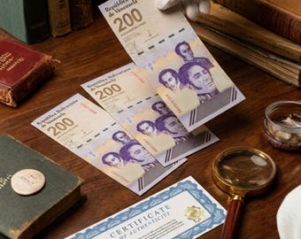 Venezuela 200 Bolivar Digitales 2023 | UNC | High Quality Note