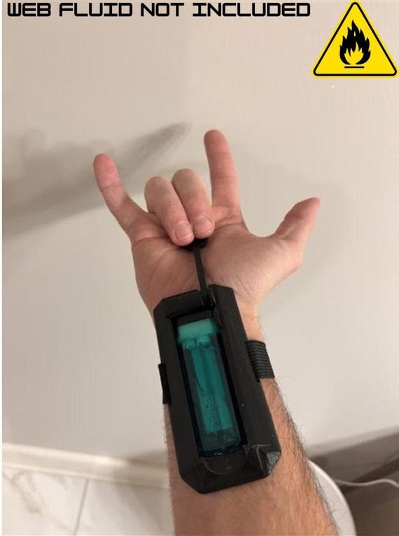 Functional 3d Printed Web Shooter x2