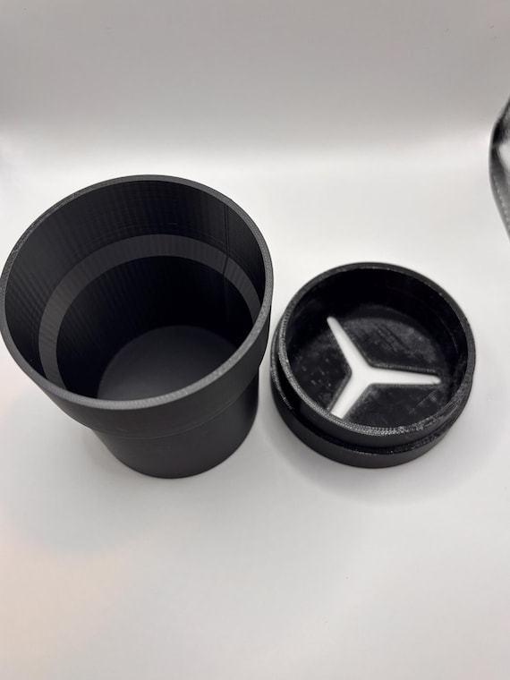 Cupholder trash can