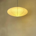 Handmade Washi Paper Pendant Light – Scandinavian UFO Lampshade (50 cm/60cm)