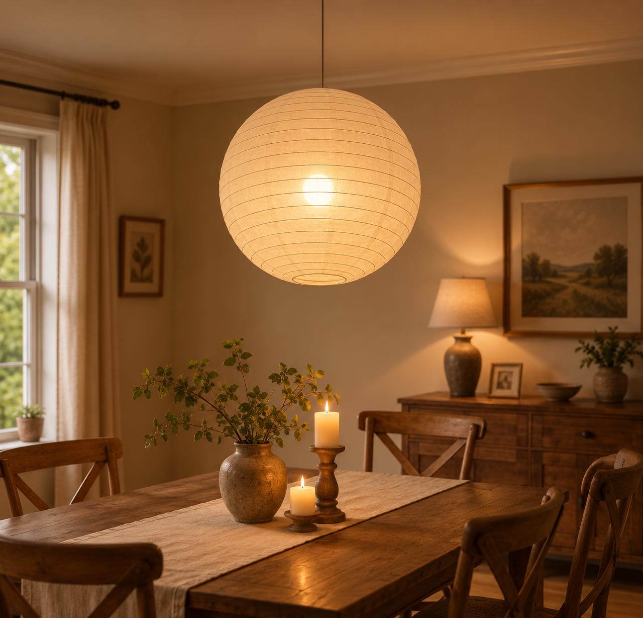 Japandi Ceiling Light - Etsy