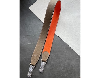 Leren Togo-schouderriem van 3 cm voor Evelyn/Kely/Overige tassen