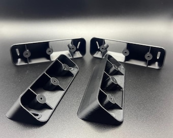 Ring Doorbell 50 degree Angle Mount Bracket | Left or Right | ABS | 3D Printed