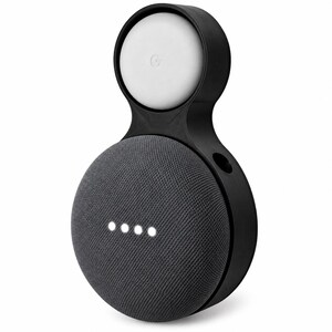 För Google Nest Mini 2:a generationens väggfäste, monteringsfäste för brittiskt uttag, 3D-utskrivet