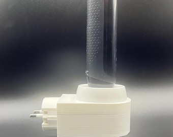 Wall Mount Holder for Oral-B Toothbrush Charger | EU Plug | 3D Printed Bracket
