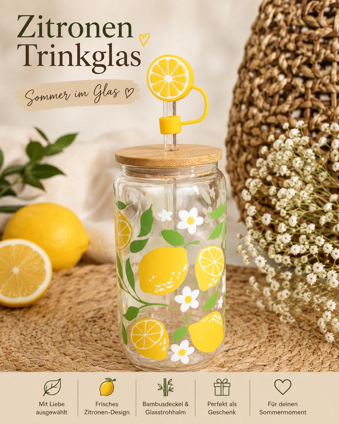 Lemon juice glasses