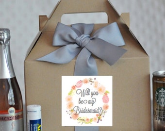Out of Town Guest Box {Bridesmaid gifts, Hangover kit, Welcome Gift} Set of 15