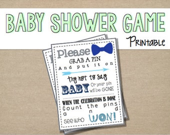 Baby Shower Game {Printable} "My Water Broke"- Ice Game