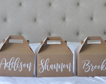 Custom Order- 8 bachelorette boxes