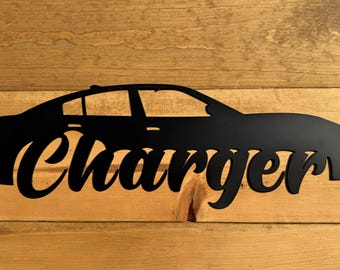 Charger 2011-2024 Muscle Car Metal Sign Art