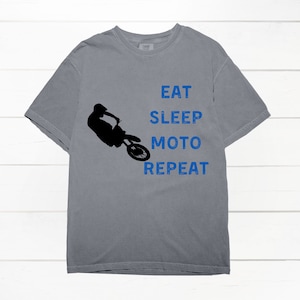 Eat Sleep Moto Repeat SVG