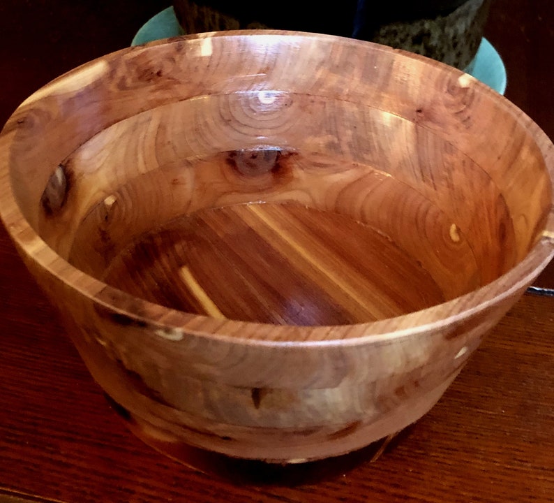 Wooden candy or treat bowl many uses image 4