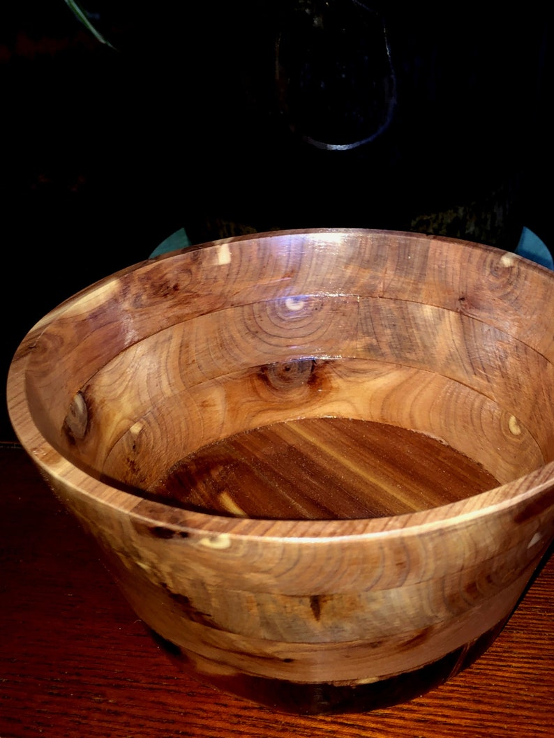 Wooden candy or treat bowl many uses image 3