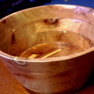 Wooden candy or treat bowl many uses image 1