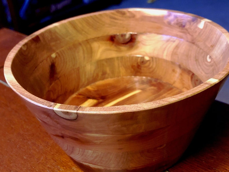 Wooden candy or treat bowl many uses image 1