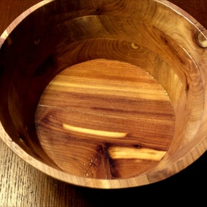 Wooden candy or treat bowl many uses image 2