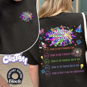 Comfort Colors VBS 2026 Shirt, Illumination Station Christian Tee Bild 3