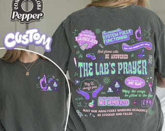 Custom Comfort Colors Lab Tech Shirt, The Lab's Prayer