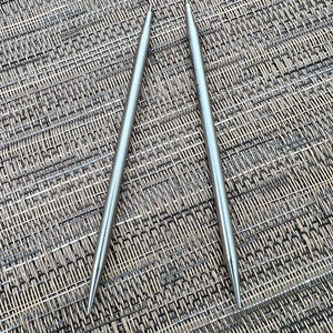 Puntas de agujas de tejer de acero TWIST de 5 pulgadas ChiaoGoo imagen 2