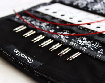 ChiaoGoo TWIST 4 inch Red Lace Small (US 2 - US 8) Interchangeable Knitting Needle Set