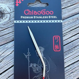 ChiaoGoo 12 Inch Circular Knitting Needles Regular Red 6012
