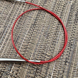 Puntas de agujas de tejer de acero TWIST de 5 pulgadas ChiaoGoo imagen 7