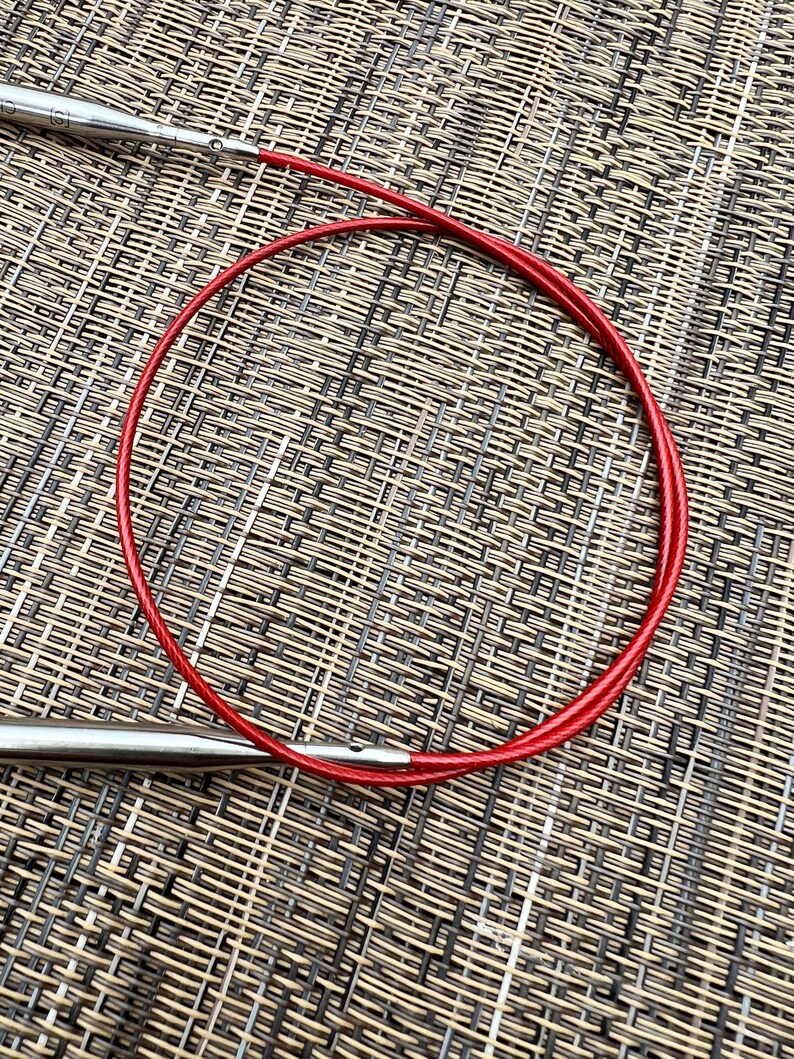 Puntas de agujas de tejer de acero TWIST de 5 pulgadas ChiaoGoo imagen 7