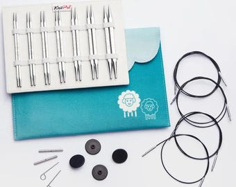 Nova Cubics 5 Inch Deluxe IC Set KnitPro