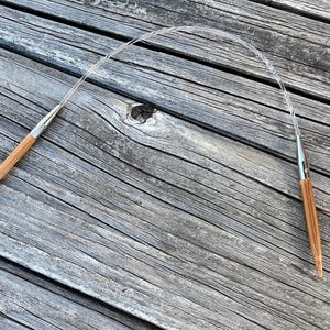 ChiaoGoo 9 Inch Circular Knitting Needles Bamboo 2009 image 2
