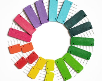 Knit Blockers Rainbow Colored KnitPro