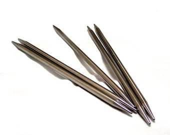 6 inch (15 cm) ChiaoGoo Stainless Steel Double Point Knitting Needles