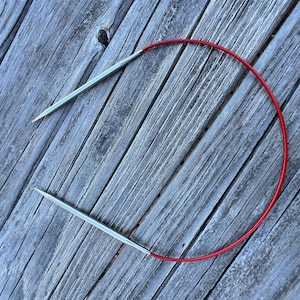 ChiaoGoo 16 Inch Circular Knitting Needles Red Lace 7016 image 4